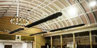 New energy-efficient heating in the Main Hall